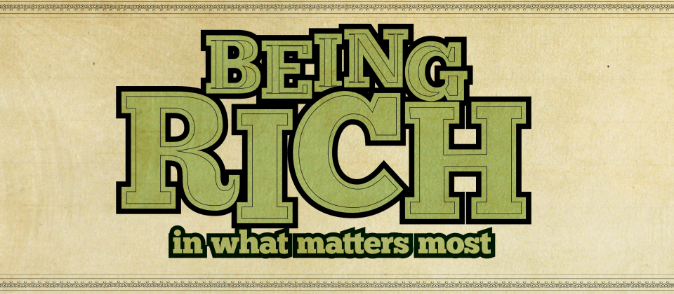 Talk It Over – Being Rich Week 3