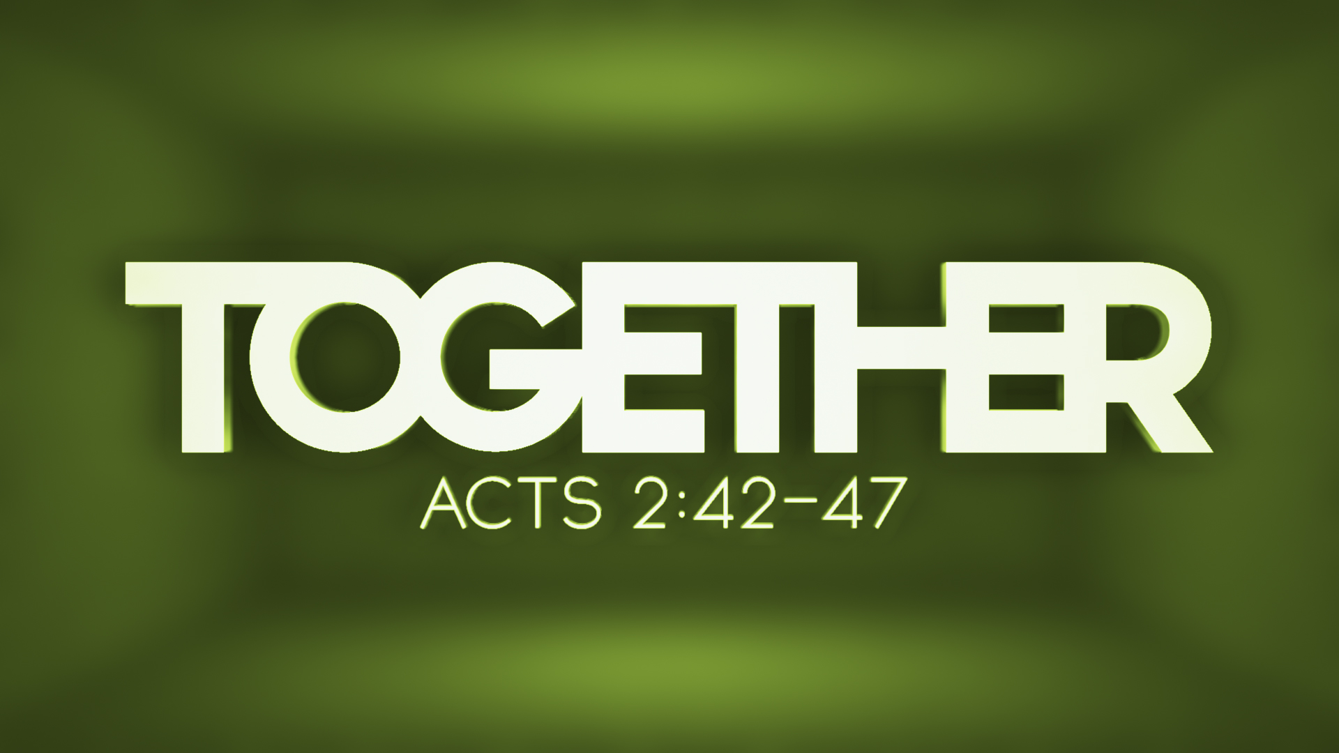 Together - Week 2