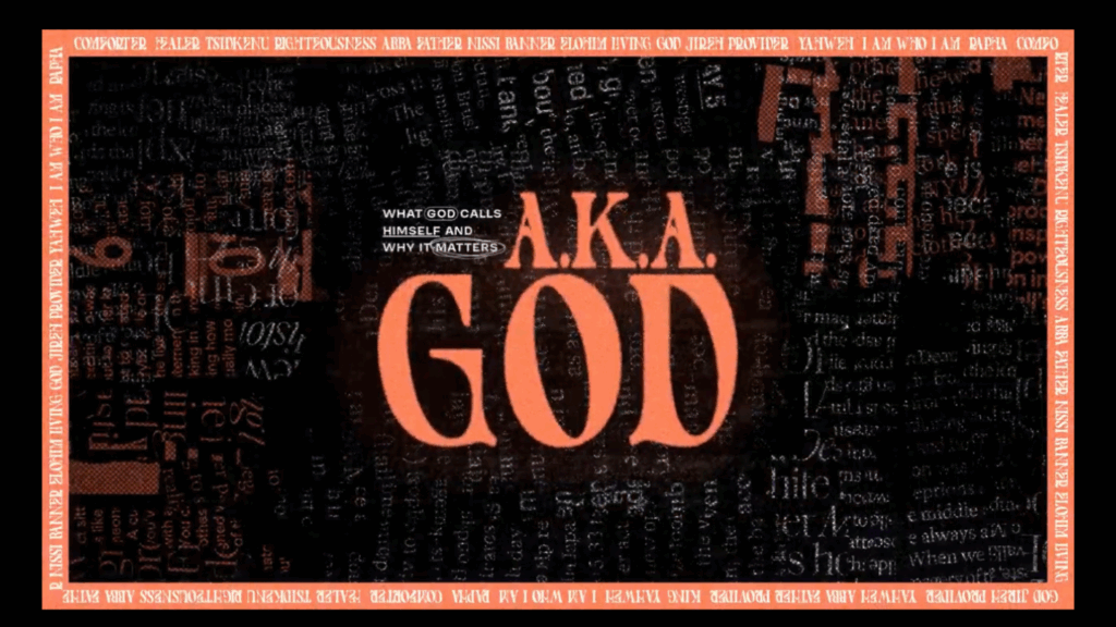AKA God -Jireh
